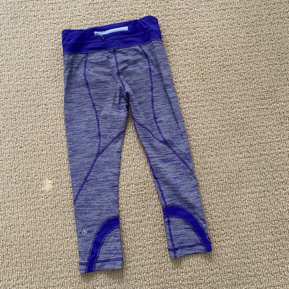 Lululemon Run: Inspire Crop II Luxtreme purple - Picture 8 of 9
